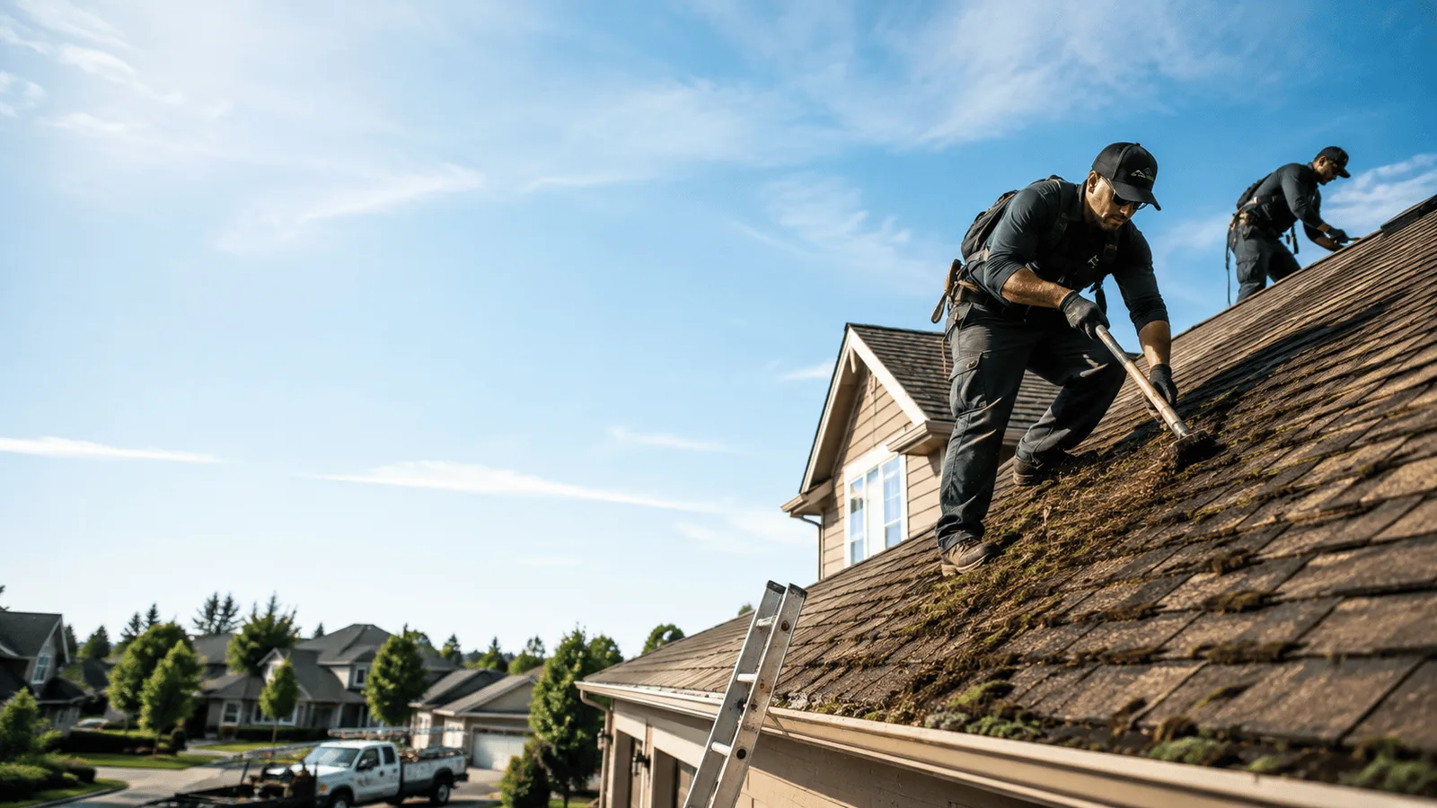Roof Moss Removal in Metairie, LA near me